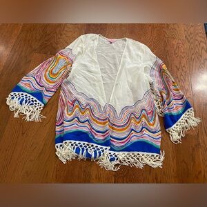 Lilly Pulitzer the catch stripe Tara Top